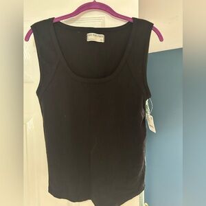 Free People Classic Black Tank Top/size XL